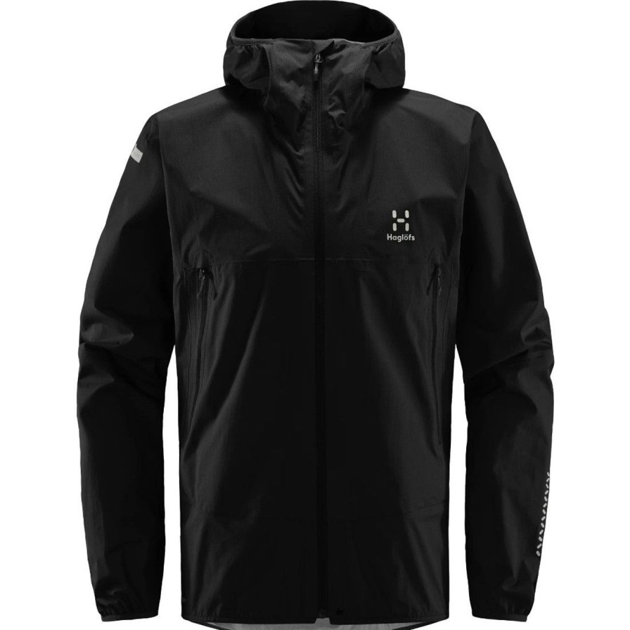 Maend haglofs Skaljakker | Haglofs L.I.M Proof Jacket M - Herre True Black